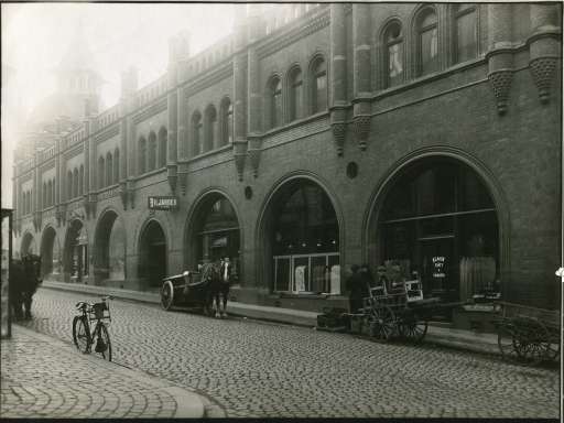 Historical Exterior Östermalms Saluhall side entrance