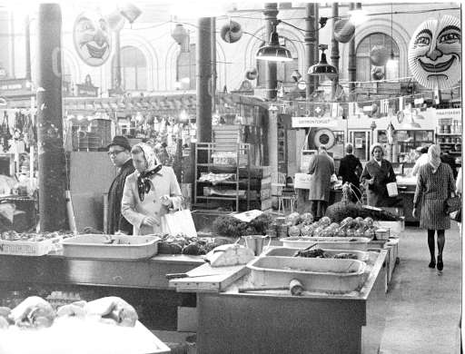 Historical Interior Östermalms Saluhall